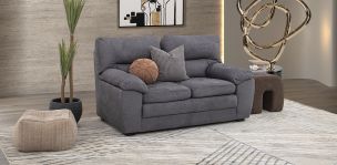 Sofá 2 Plazas Balam Gris Smoke