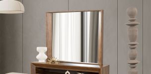 Marco Con Espejo Keyser CL Café