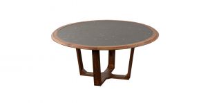 Mesa Comedor Redonda 180 Cm Irlanda Negro