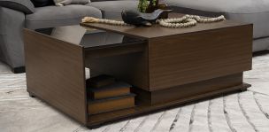 Mesa De Centro Rectangular Lula Café