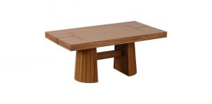 Mesa Comedor Rectangular 180 Cm Lynnea Café