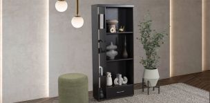 Modulo Lateral 1 Cajón Juliana Café