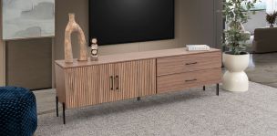 Mesa TV 200 Cm Vanila Café