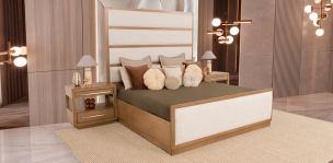 Cama King Size Durango Café