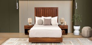 Recámara Matrimonial Warma Café 3 Piezas