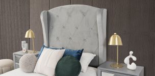 Cabecera Matrimonial Perla Plus Gris