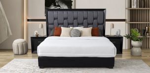 Recámara King Size Chicago Gris 3 Piezas