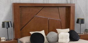 Cabecera Con Luz King Size Zen Café