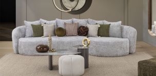 Sala En L Derecha Charlotte Gris