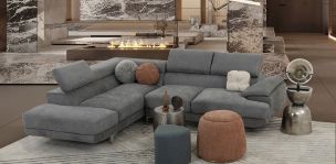 Sala En L Akira Gris