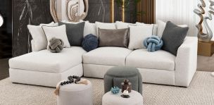 Sala Modular Izquierda Piero CL Gris