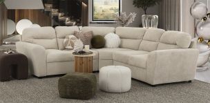 Sala Modular Esquinera Amara Blanco