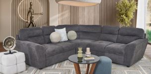 Sala Modular Esquinera Amara Gris