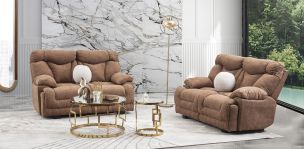 Sala Kralice Leonore Chocolate 2 Piezas