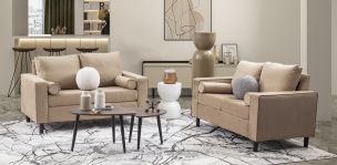 Sala Landmark Beige 2 Piezas