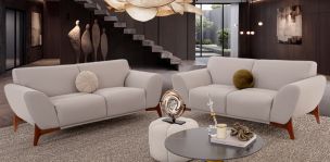 Sala Arello Gris (Boal) 2 Piezas