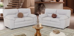 Sala Balam Blanco Ivory 2 Piezas