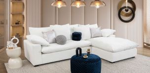 Sala Modular Derecha Cloud Blanco