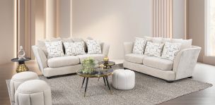 Sala Opulent Beige 2 Piezas