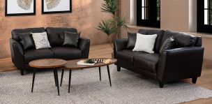 Sala Piel Match Paris Café 2 Piezas