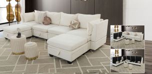 Sala Modular Glimer Beige