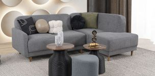 Sala En L Derecha Venecia Gris