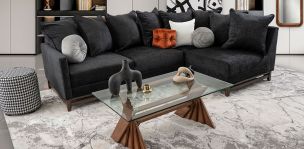 Sala Modular Derecha Adelei Negro