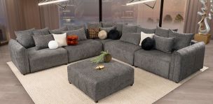 Sala Molarin CL Gris Oscuro 5 Piezas