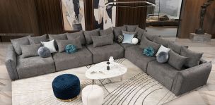 Sala Molarin CL Gris Oscuro 6 Piezas