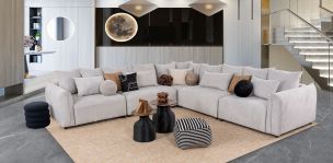 Sala Molarin CL Gris 5 Piezas