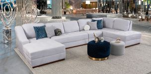 Sala Tifany Plus Blanco 4 Piezas