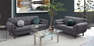 Sala Monet Gris Charcoal