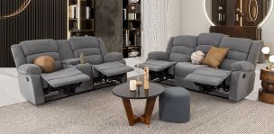 Sala Reclinable Columbia Gris