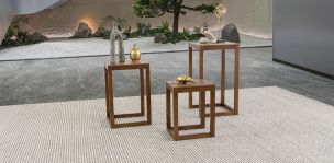 Juego De Mesas Veliero CL Café Nogal