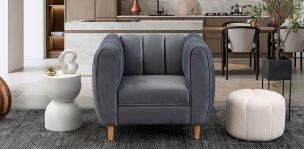 Sillón Castell Gris Oxford