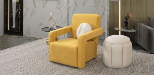 Sillón Ocasional Klepp Amarillo