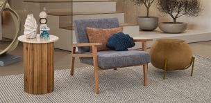 Sillón Ocasional Briton Gris