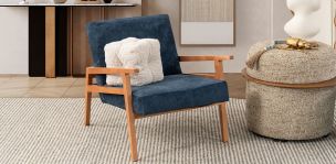 Sillón Ocasional Briton Navy