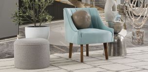 Sillón Ocasional Dante Celeste