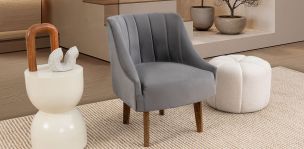 Sillón Ocasional Dante Gris Oxford