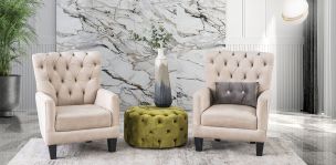 Sillón Ocasional Jeferson Beige
