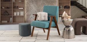 Sillón Ocasional Norton Fiora Turquoise