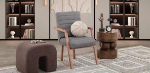 Sillón Ocasional Orissa Gris