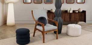 Sillón Ocasional Theo Beige