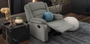 Sillón Reclinable Columbia Gris