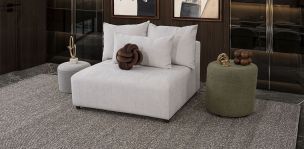 Sillón Sin Brazos Molarin CL Blanco