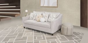 Sofá 3 Plazas Geovanna Beige