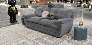 Sofá 3 Plazas Jerry Promo Gris (Boal)