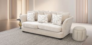 Sofá 3 Plazas Opulent Beige