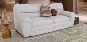 Sofá 3 Plazas Balam Blanco Ivory